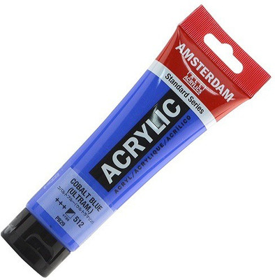 

Royal Talens Amsterdam Acrylic Color Tube(Set of 1, Cobalt Blue Ultramarine)