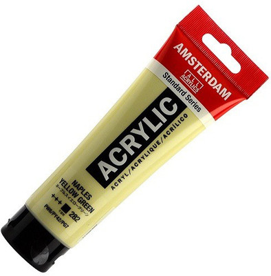 

Royal Talens Amsterdam Acrylic Color Tube(Set of 1, Naples Yellow Green)