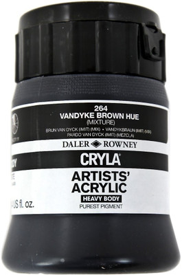 

Daler Rowney Cryla Acrylic Color Bottle(Vandyke Brown Hue)