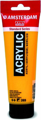 

Royal Talens Amsterdam Acrylic Color Tube(Set of 1, Azo Yellow Medium)