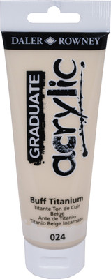 

Daler Rowney Graduate Acrylic Color Tube(Buff Titanium)