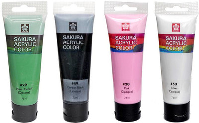 

Sakura Acrylic Color Tube(Set of 1, Multicolor)