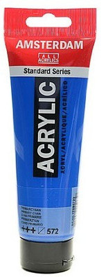 

Royal Talens Amsterdam Acrylic Color Tube(Set of 1, Primary Cyan)