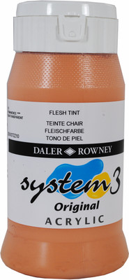 

Daler Rowney System 3 Acrylic Color Bottle(Flesh Tint)