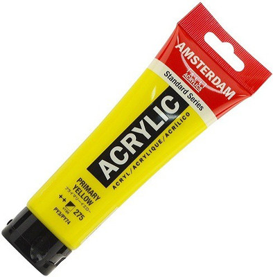 

Royal Talens Amsterdam Acrylic Color Tube(Set of 1, Primary Yellow)
