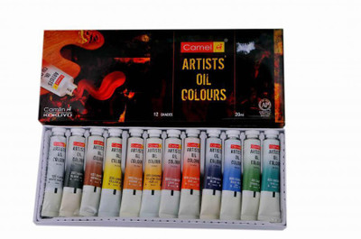 

Camlin Artists' Oil Colours(Set of 1, Transparent Vermilion)