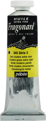 Fragonard Oil Paint Tube(Cinnabar Green Extra Light)