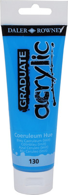 15% OFF on Daler Rowney Graduate Acrylic Color Tube(Coeruleum Hue) 15% OFF on Daler Rowney Graduate Acrylic Color Tube(Coeruleum Hue)