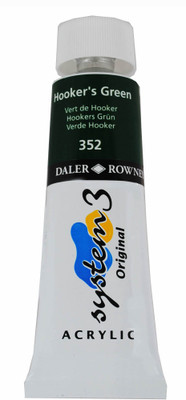

Daler Rowney System 3 Acrylic Color Tube(Hookers Green)