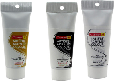 

Camlin Acrylic Color Tube(Set of 3, Multicolor)