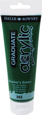 

Daler Rowney Graduate Acrylic Color Tube(Hookers Green)
