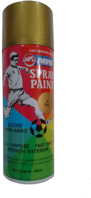 

Abro Spray Paint Bottle(Set of 1, Gold)