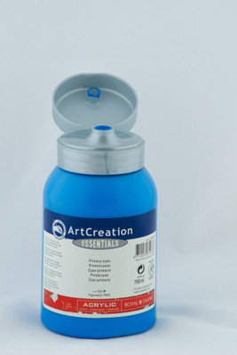 

Royal Talens Acrylic Color Jar(Set of 1, Primary Cyan)