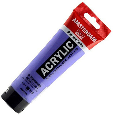 

Royal Talens Amsterdam Acrylic Color Tube(Set of 1, Ultramarine Violet Light)