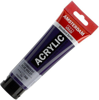 

Royal Talens Amsterdam Acrylic Color Tube(Set of 1, Permanent Blue Violet)