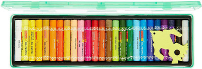 

Camlin Express Round Shaped Oil Pastels Crayons(Set of 25, Multicolor)
