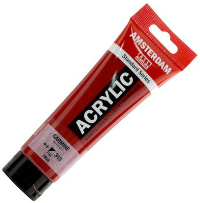 

Royal Talens Amsterdam Acrylic Color Tube(Set of 1, Carmine)