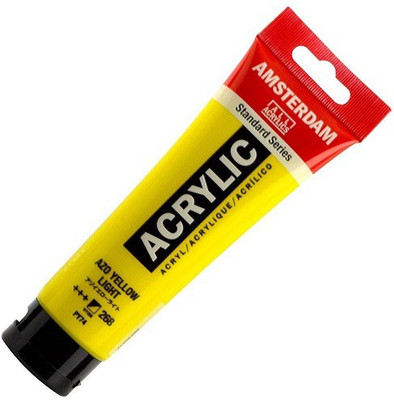 

Royal Talens Amsterdam Acrylic Color Tube(Set of 1, Azo Yellow Light)