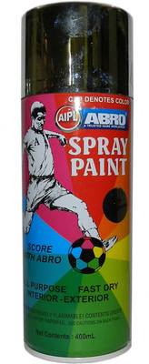 

Abro Spray Paint Bottle(Set of 1, Bright Chrome)