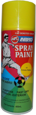 

Abro Spray Paint Bottle(Set of 1, Canary Yellow)