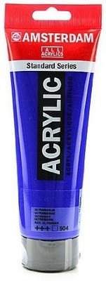 

Royal Talens Amsterdam Acrylic Color Tube(Set of 1, Ultramarine)