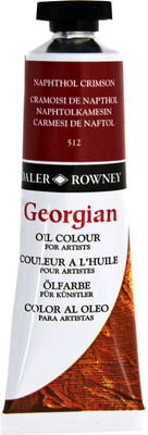 

Daler Rowney Georgian Oil Paint Tube(Naphthol Crimson)