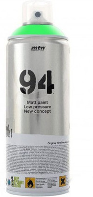 Montana Mtn 94 Spray Paints 400ml - Fluorescent Green(Set of 1, Yellow)