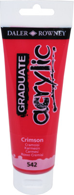 

Daler Rowney Graduate Acrylic Color Tube(Crimson)
