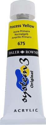 

Daler Rowney System 3 Acrylic Color Tube(Process Yellow)