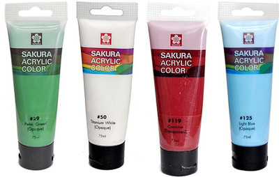 

Sakura Acrylic Color Tube(Set of 1, Multicolor)