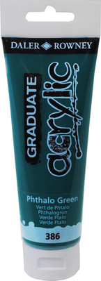 

Daler Rowney Graduate Acrylic Color Tube(Phthalo Green)