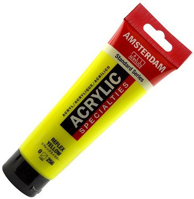 

Royal Talens Amsterdam Acrylic Color Tube(Set of 1, Reflex Yellow)