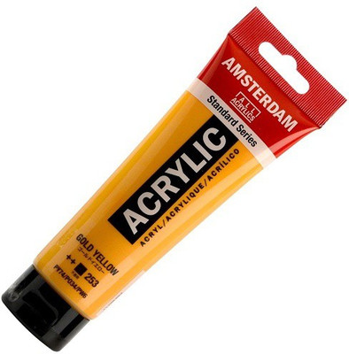 

Royal Talens Amsterdam Acrylic Color Tube(Set of 1, Gold Yellow)