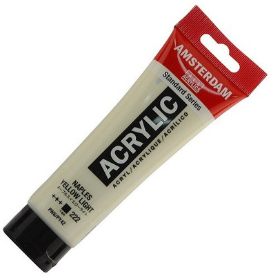 

Royal Talens Amsterdam Acrylic Color Tube(Set of 1, Naples Yellow Light)