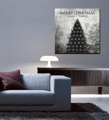 

Tallenge Christmas Collection - Game Of Thrones Christmas - Gallery Wrap Canvas Art(15 inch X 15 inch, Stretched)