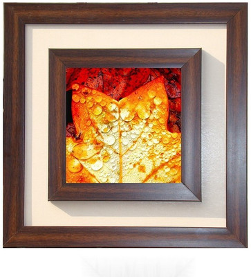

Lila Painting DVL- M-1077 With Wooden Frame Canvas Art(15 inch X 15 inch)