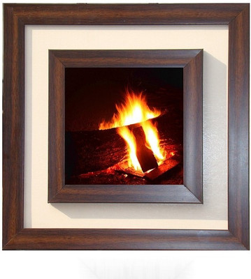 

Lila Painting DVL- M- 687 With Wooden Frame Canvas Art(15 inch X 15 inch)