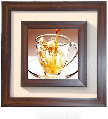 

Lila Painting DVL- M- 634 With Wooden Frame Canvas Art(15 inch X 15 inch)