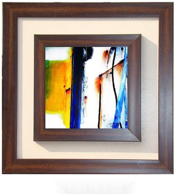 

Lila Painting DVL- L- 638 With Wooden Frame Canvas Art(18 inch X 18 inch)