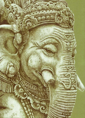

Tallenge - Hyperrealistic Art - Ekdanta Mahaganpati - Unframed Rolled Digital Art Print On Photographic Paper(12 inch X 9 inch, Rolled)