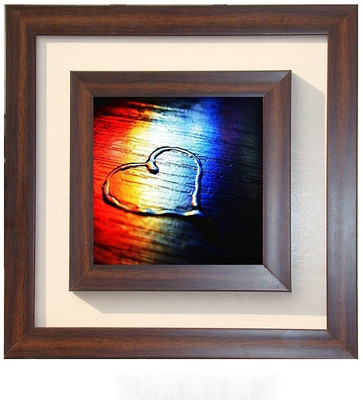 

Lila Painting DVL- L- 417 With Wooden Frame Canvas Art(18 inch X 18 inch)
