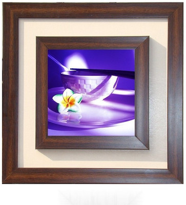 

Lila Painting DVL- M- 781 With Wooden Frame Canvas Art(15 inch X 15 inch)