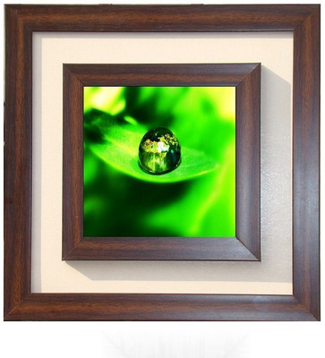 

Lila Painting DVL- S- 449 With Wooden Frame Canvas Art(12 inch X 12 inch)