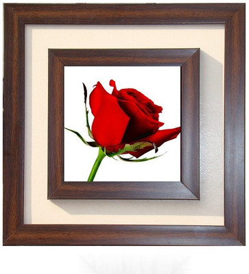 

Lila Painting DVL- M- 330 With Wooden Frame Canvas Art(15 inch X 15 inch)