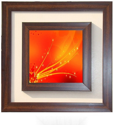 

Lila Painting DVL- S- 355 With Wooden Frame Canvas Art(12 inch X 12 inch)