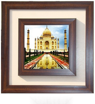 

Lila Painting DVL- M- 636 With Wooden Frame Canvas Art(15 inch X 15 inch)