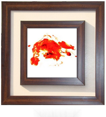 Lila Painting DVL- M- 347 With Wooden Frame Canvas Art(15 inch X 15 inch)