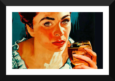 

Tallenge - So Many Memories - Bar Art - Framed A3 Size Poster Paper Print(17 inch X 12 inch, Framed)