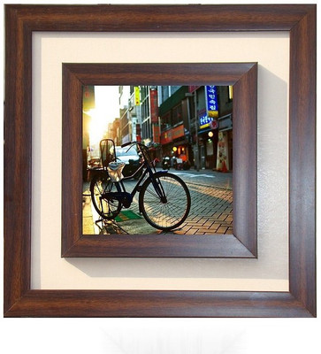 

Lila Painting DVL- M- 734 With Wooden Frame Canvas Art(15 inch X 15 inch)