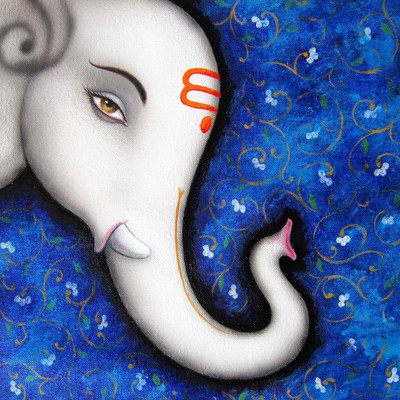 

Tallenge - Ekdanta Mahaganpati - Unframed Rolled A3 Size Poster Paper Print(16.5 inch X 11.6 inch, Rolled)